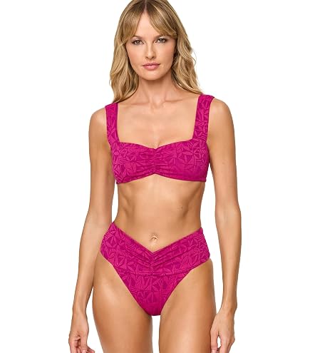 Amazon.com: L*Space Bardot Bikini Bottom for Women, High Waisted